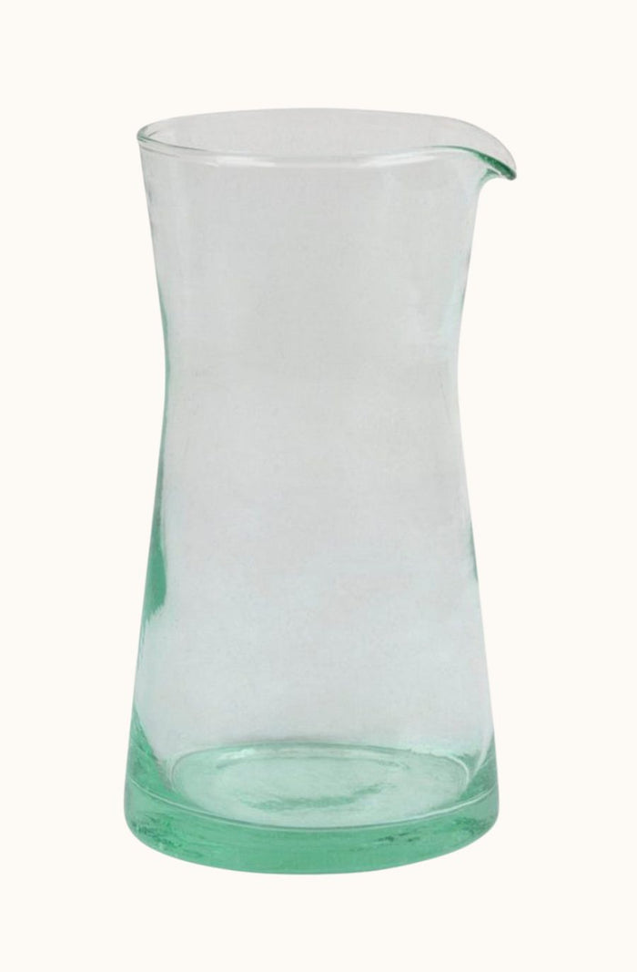 Moroccan Clear Hourglass Carafe