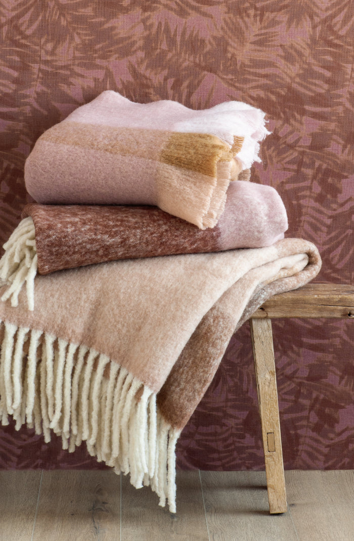 Arundel Blush Throw