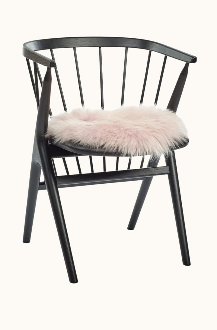 New Zealand Long Wool Seat Cover - Candy