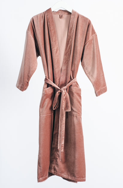 Nokori Deep Rose Housecoat