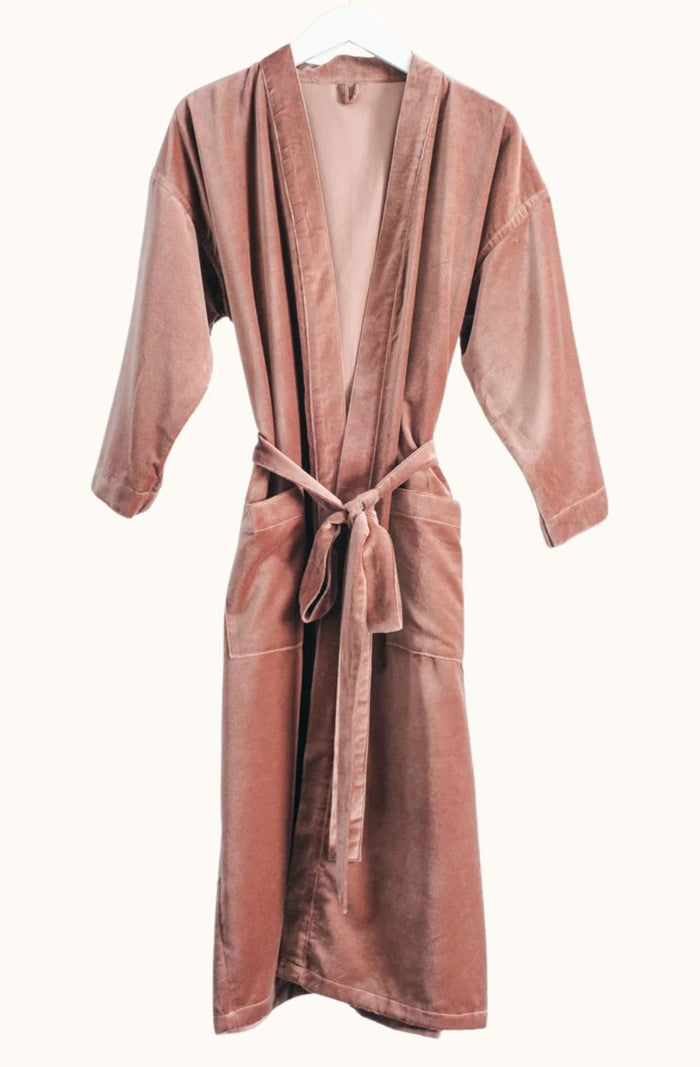 Nokori Deep Rose Housecoat
