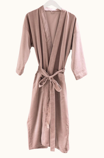 Nokori Pink Clay Housecoat
