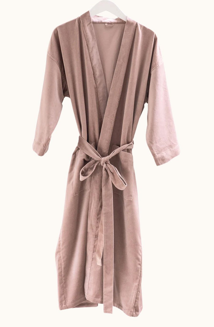 Nokori Pink Clay Housecoat