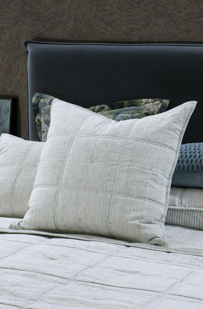 Noma Grey Eurosham Pair