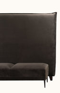 Renzo Walnut Ottoman