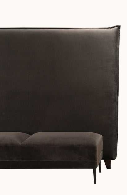 Renzo Walnut Ottoman