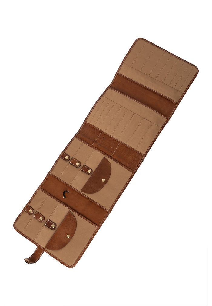 Project 14 Needle Case - Walnut/Gold