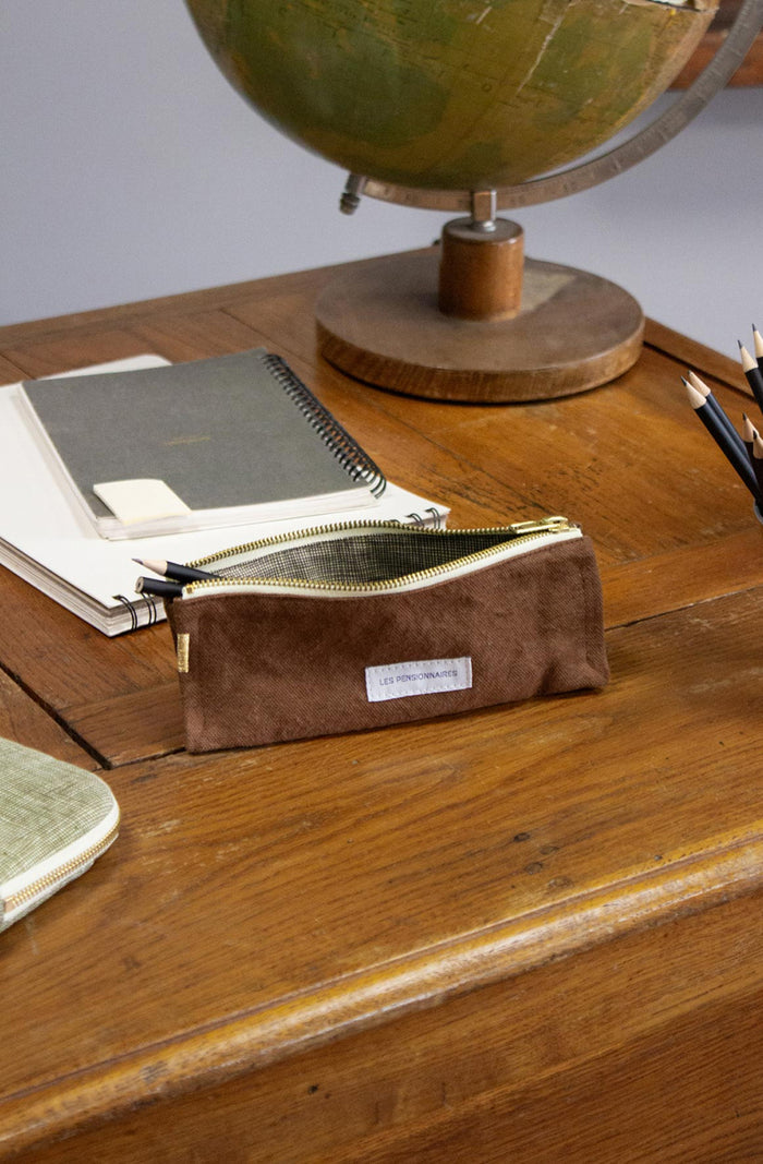 Pencil Case - Chestnut Brown