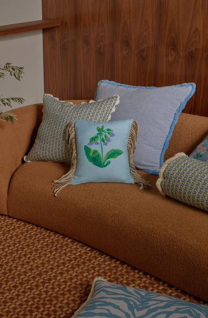 Petit Madeline Blue Cushion