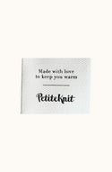 PetiteKnit 'Made With Love' Label