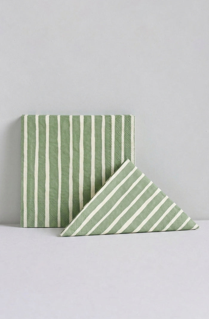 Marimekko Piccolo Green Grey Napkin Set