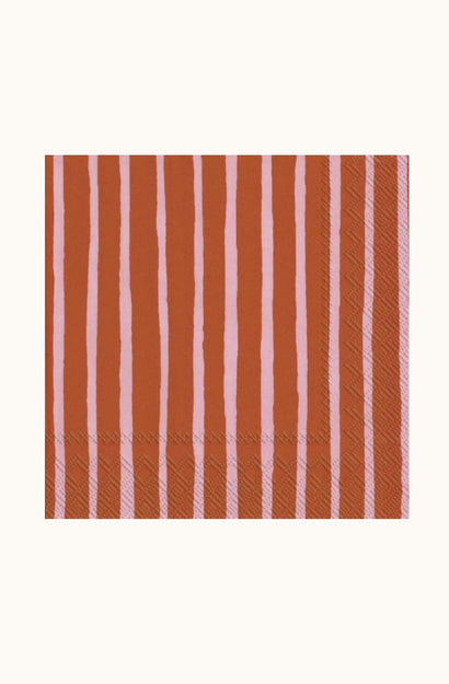 Marimekko Piccolo Pink Orange Napkin Set