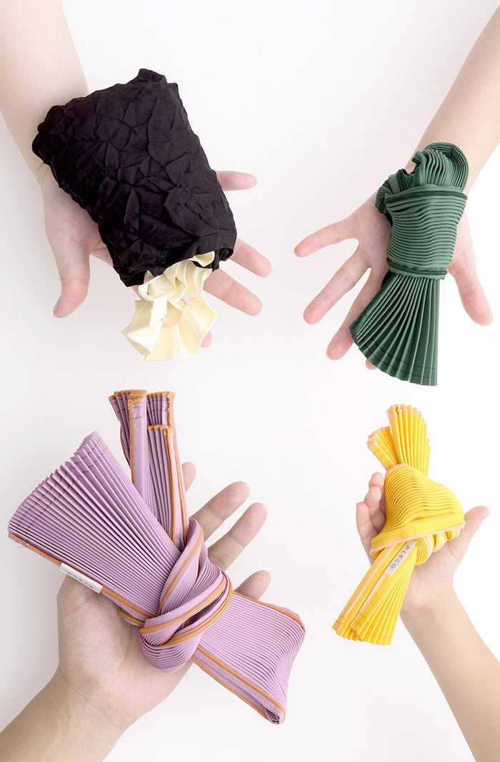 Pleated Bag - Purple