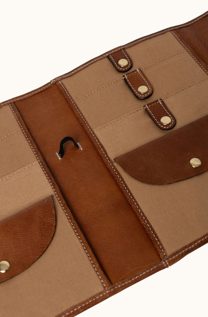 Project 14 Needle Case - Walnut/Gold