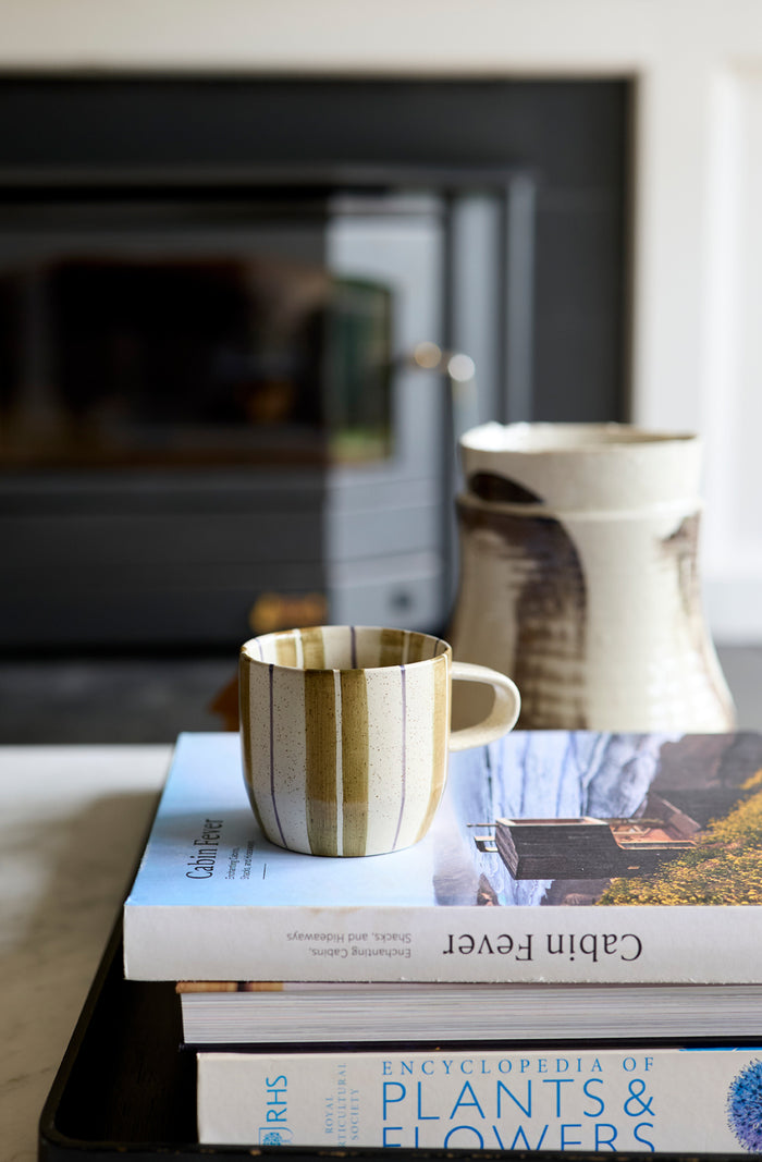 Mug - Olive Stripe