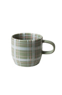 Mug - Sage & Blush Check