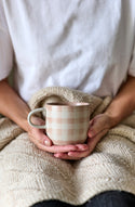 Mug - Soft Terracotta Check