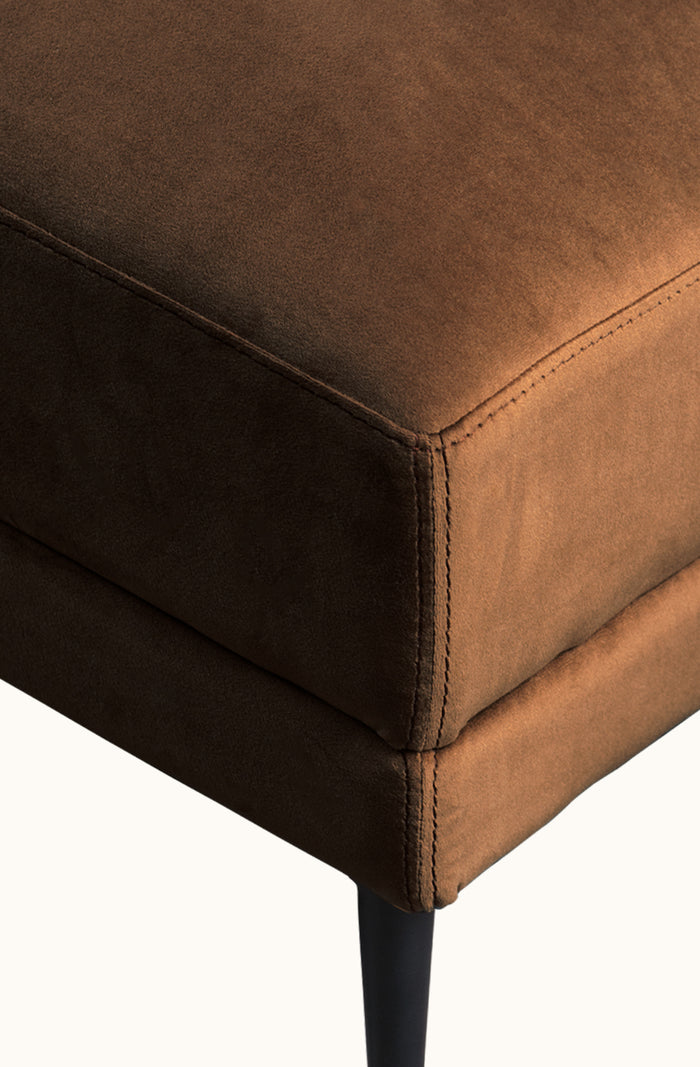 Renzo Copper Ottoman