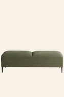 Renzo Deep Moss Ottoman