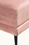 Renzo Dusky Pink Ottoman