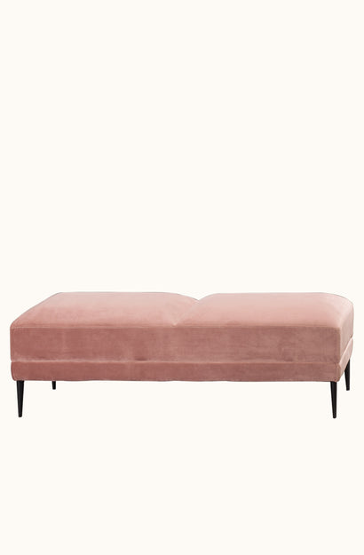 Renzo Dusky Pink Ottoman