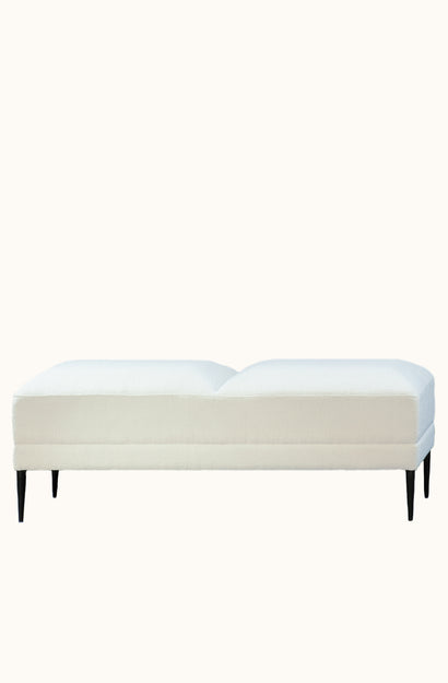 Renzo Ivory Ottoman