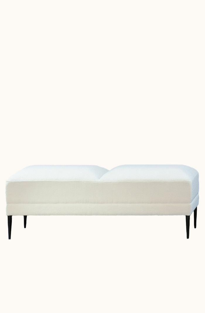Renzo Ivory Ottoman
