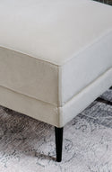 Renzo Parchment Ottoman
