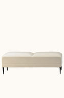 Renzo Parchment Ottoman