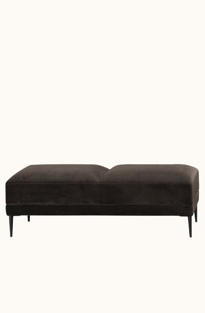 Renzo Walnut Ottoman