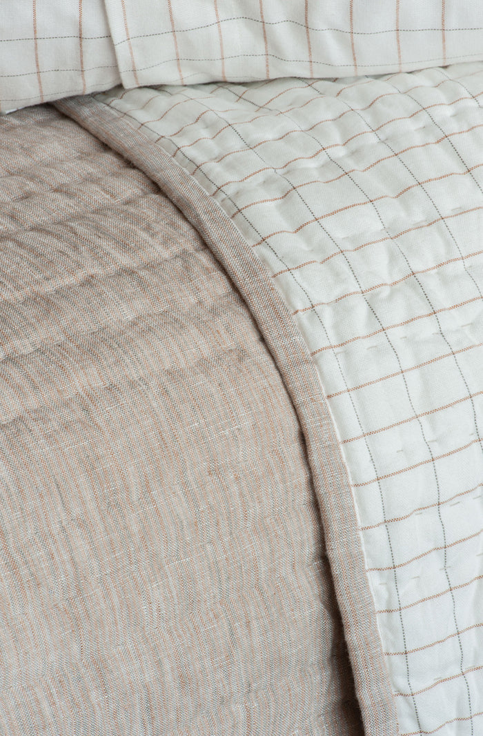 Ricamo Driftwood Eurosham Pair
