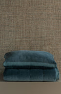 Riga Prussian Blue Comforter