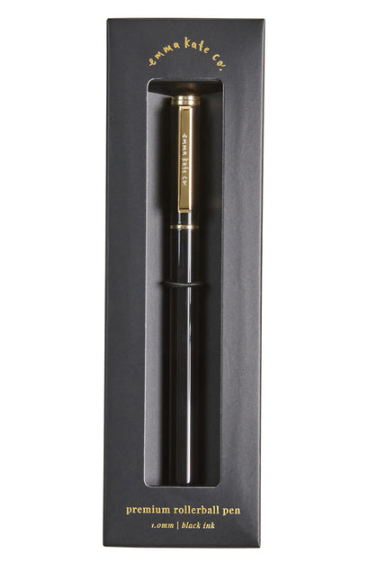 Metal Rollerball Pen - Nero
