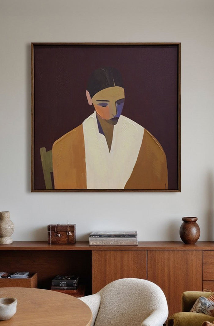 Rory - Hand Embellished Framed Canvas