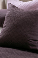 Sashiko Mulberry Eurocase Pair