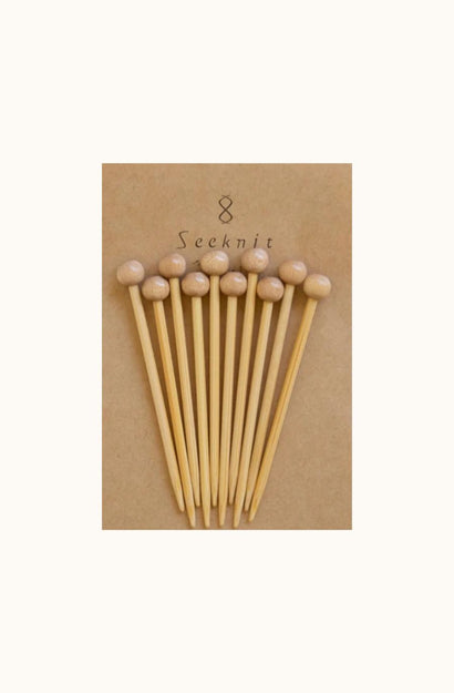 Seeknit Bamboo Marking Pins