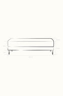 Semplice Blank Ottoman