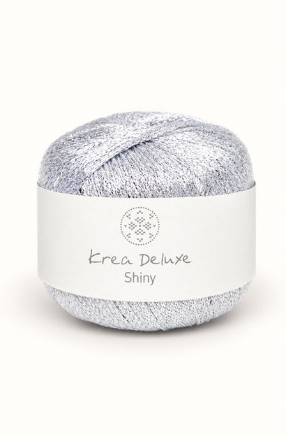 Shiny Glitter Yarn 02 Silver