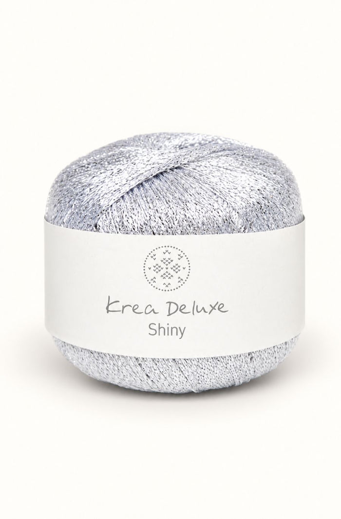 Shiny Glitter Yarn 02 Silver