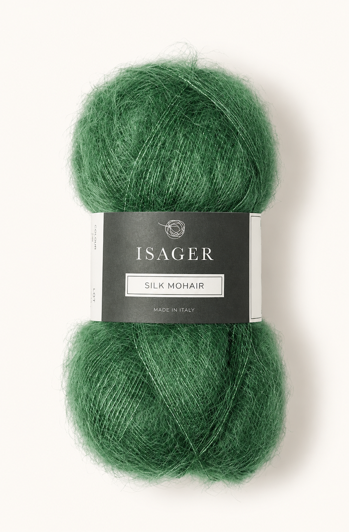 Silk Mohair Emerald Green 56
