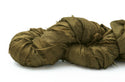Silk Sari Ribbon - Antique Moss