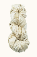 Silk Sari Ribbon - Champagne