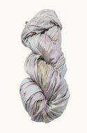 Silk Sari Ribbon - Dusky Mauve