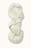 Silk Sari Ribbon - Ivory
