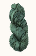 Silk Sari Ribbon - Green
