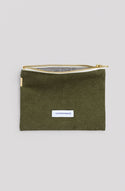 Small Pouch - Caper Green