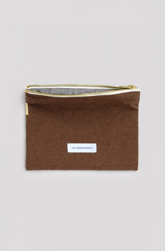 Small Pouch - Chestnut Brown