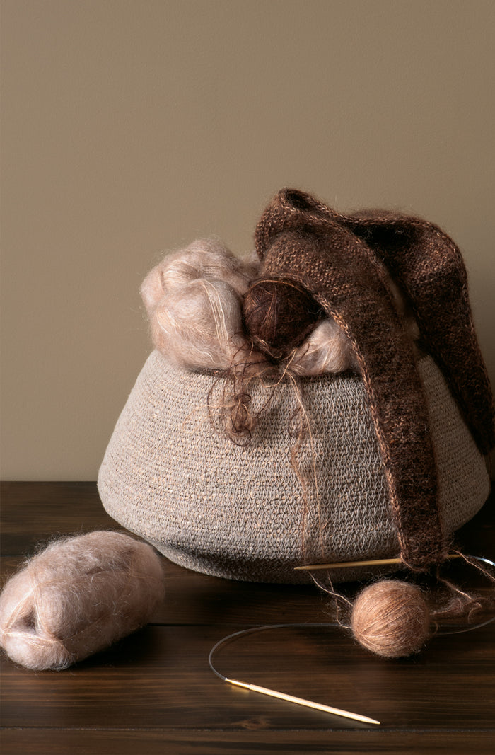 Sfera Antique Rose Basket Small