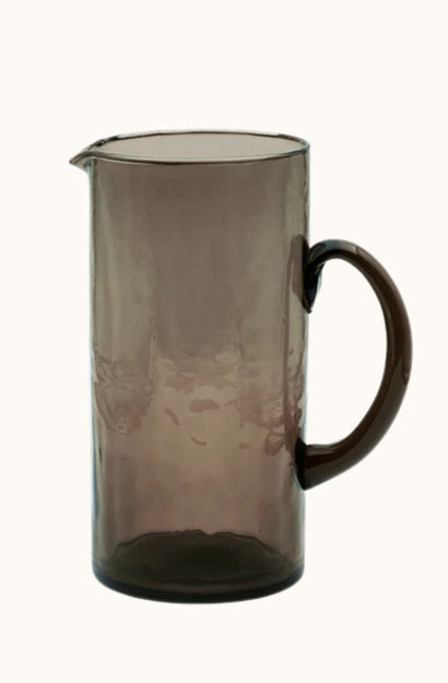 Glass Jug - Bronze