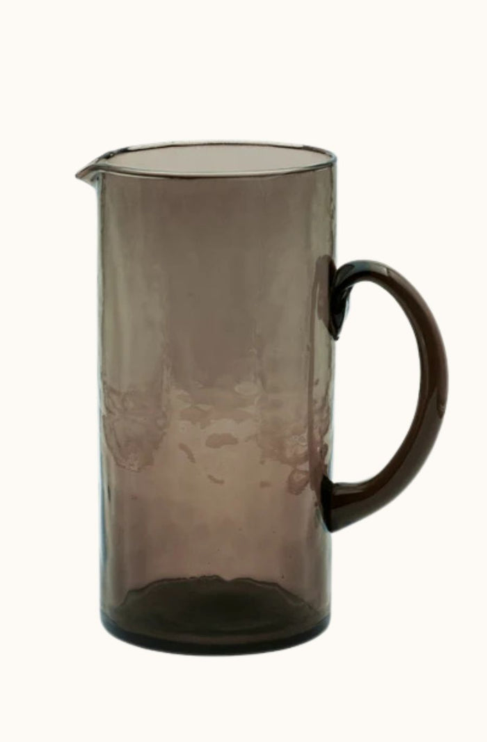 Glass Jug - Bronze